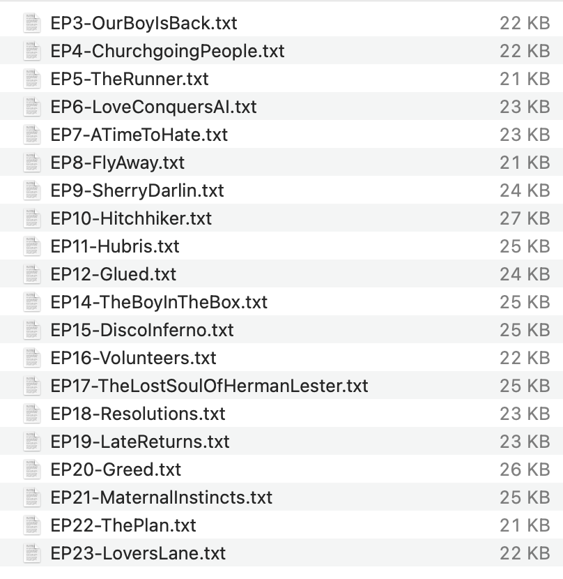 Dialogue Only XSLT After Processed