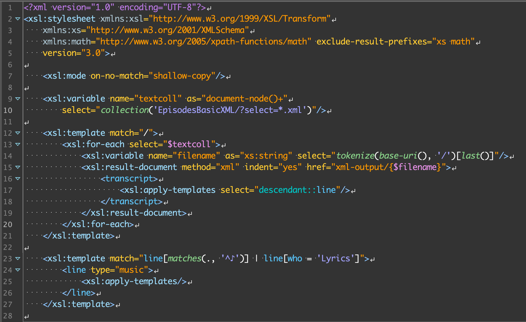 XSLT File